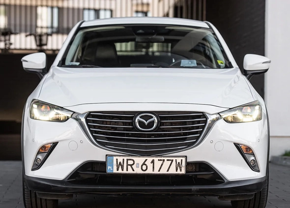 Mazda CX-3 cena 68900 przebieg: 102000, rok produkcji 2018 z Radom małe 562